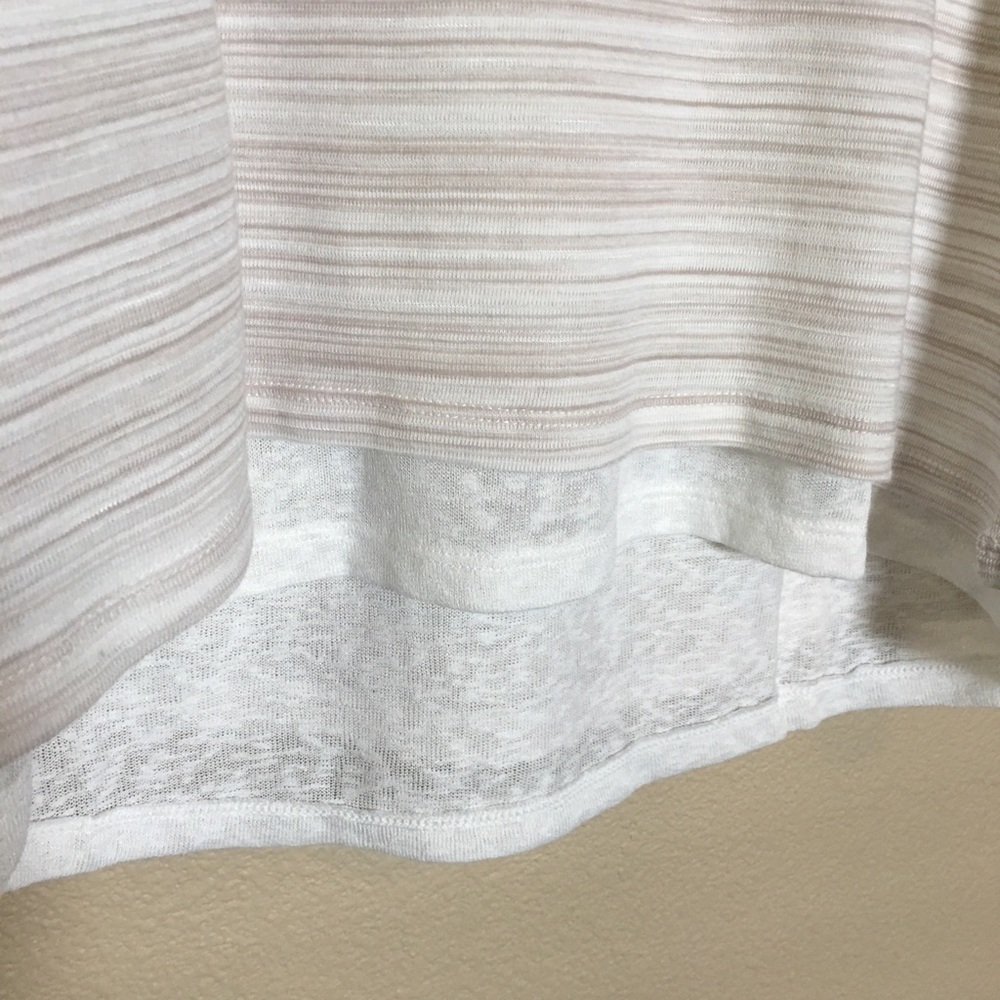 NWT Adorable Cream Layered Tank - Picture 3 of 5